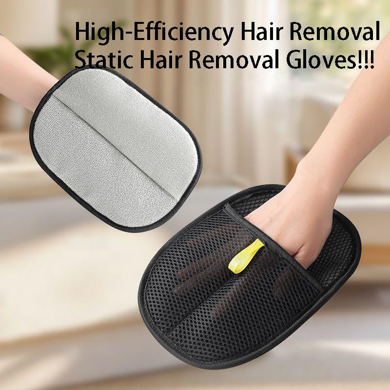 Petgroomer Double-Sided Pet Hair Removal Glove Reusable, Static Electricity Pet Hair Remover, Suitable for Dogs and Cats. It Is Multi-Functional, Ideal for Cleaning Sofas, Furniture, Carpets and Car Seats. Eco-Friendly, No Batteries Required, 3-Piece Set.