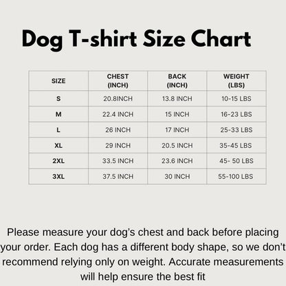 Dog T-Shirt – Quick Dry, Soft Stretchy, Lightweight & Breathable Summer Wear for Small & Big Dogs, Machine Washable Costumes Clothes