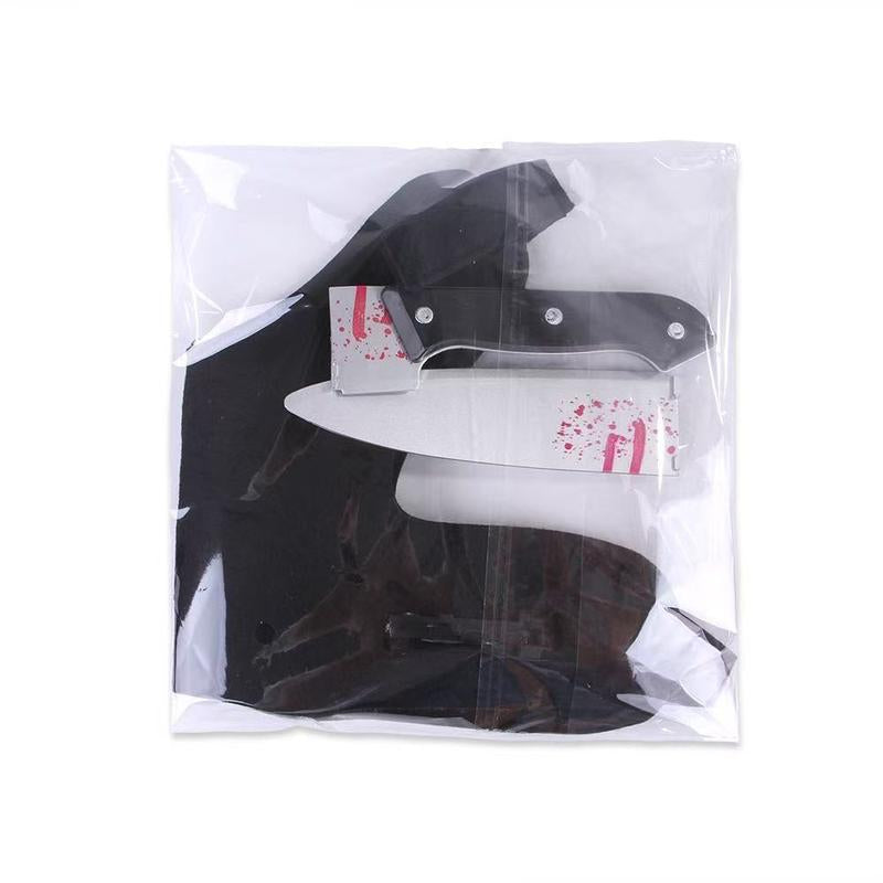 [Halloween Dog Costumes] Halloween Costume Pet Apparel the Bloody Kitchen Knife Costume Is so Eye-Catching! Funny and Realistic without Being Scary, It Is Very Playful for Small and Medium-Sized Dogs